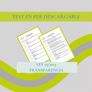 Test Ley 19/2013 Transparencia