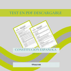 Test Constitución Española